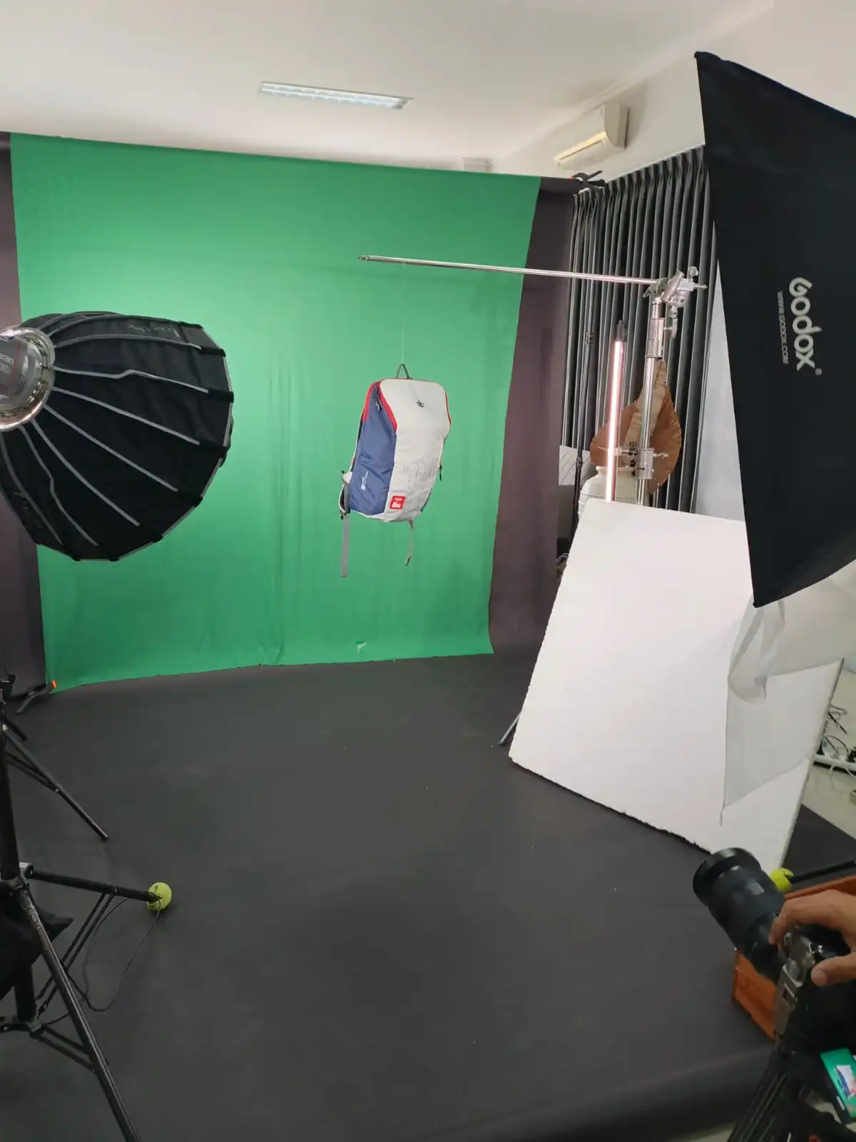 Shooting Using Green Screen